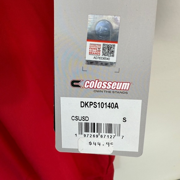 Colosseum Men’s Dri Fit Polo San Diego Aztecs Size Small - Picture 5 of 5